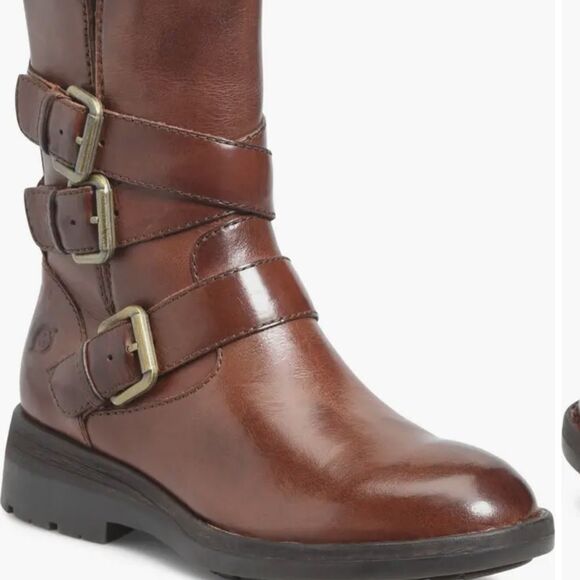 Vince Camuto Mayne Bootie Red/Brown US 9.5 - Picture 1 of 11